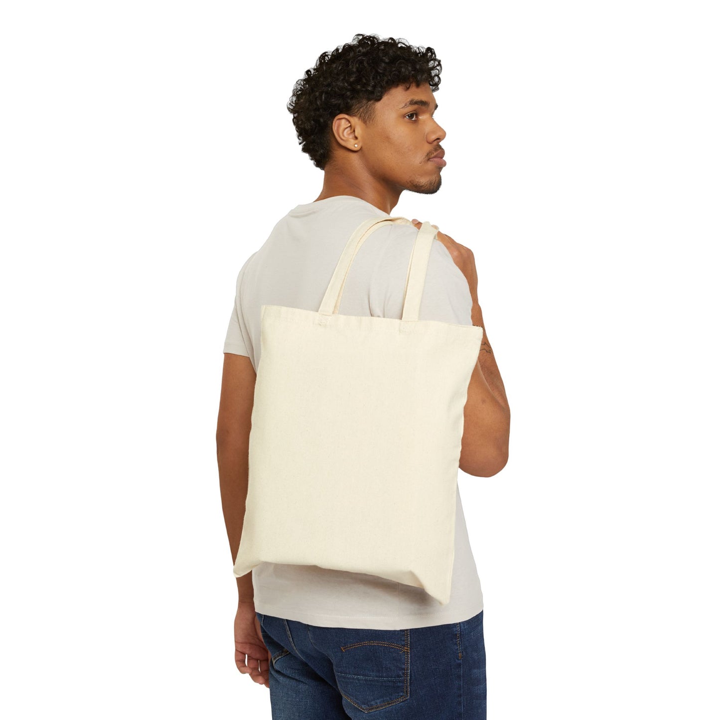 Cotton Canvas Tote Bag (1-sided)
