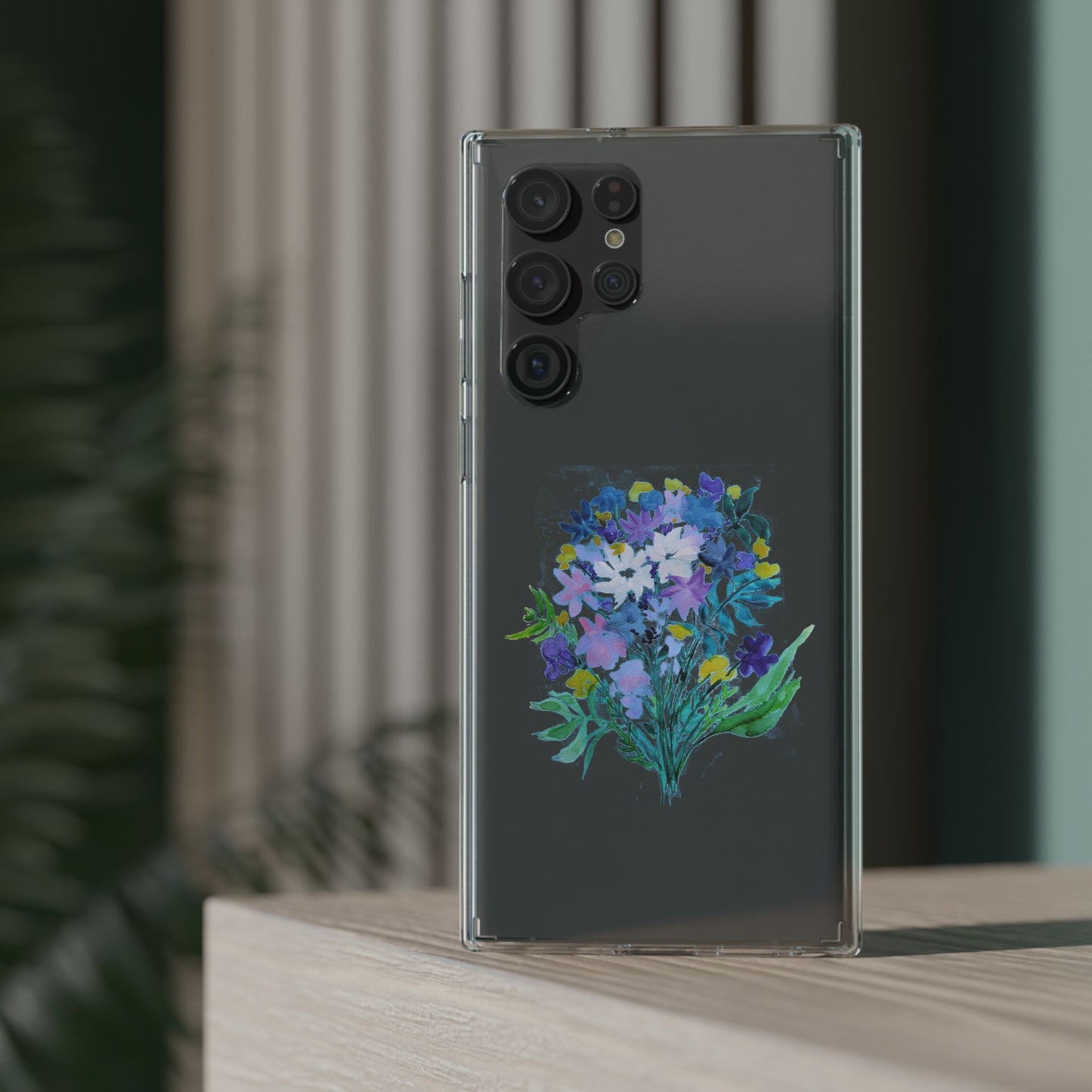 Transparent Phone Case for iPhone and Samsung Galaxy