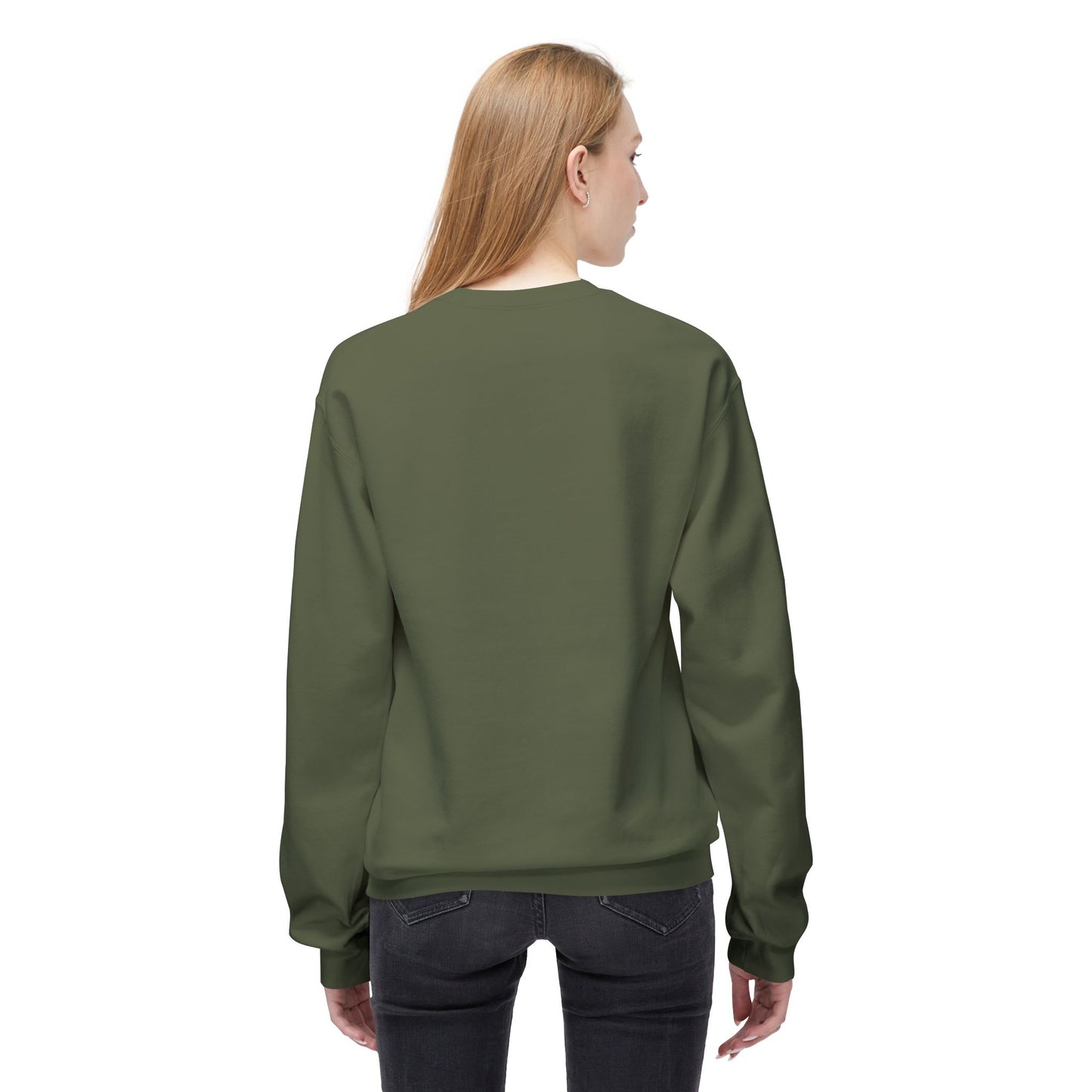 Crewneck Sweatshirt - Cozy Midweight Fleece for Spring