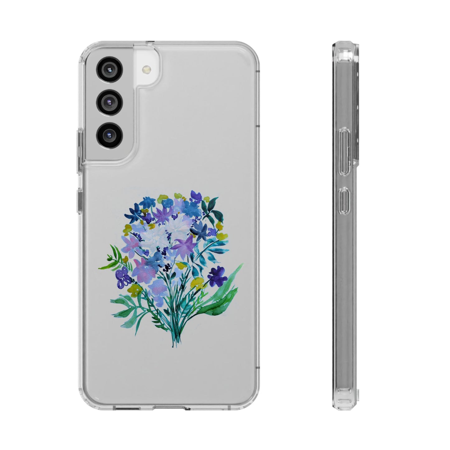 Transparent Phone Case for iPhone and Samsung Galaxy