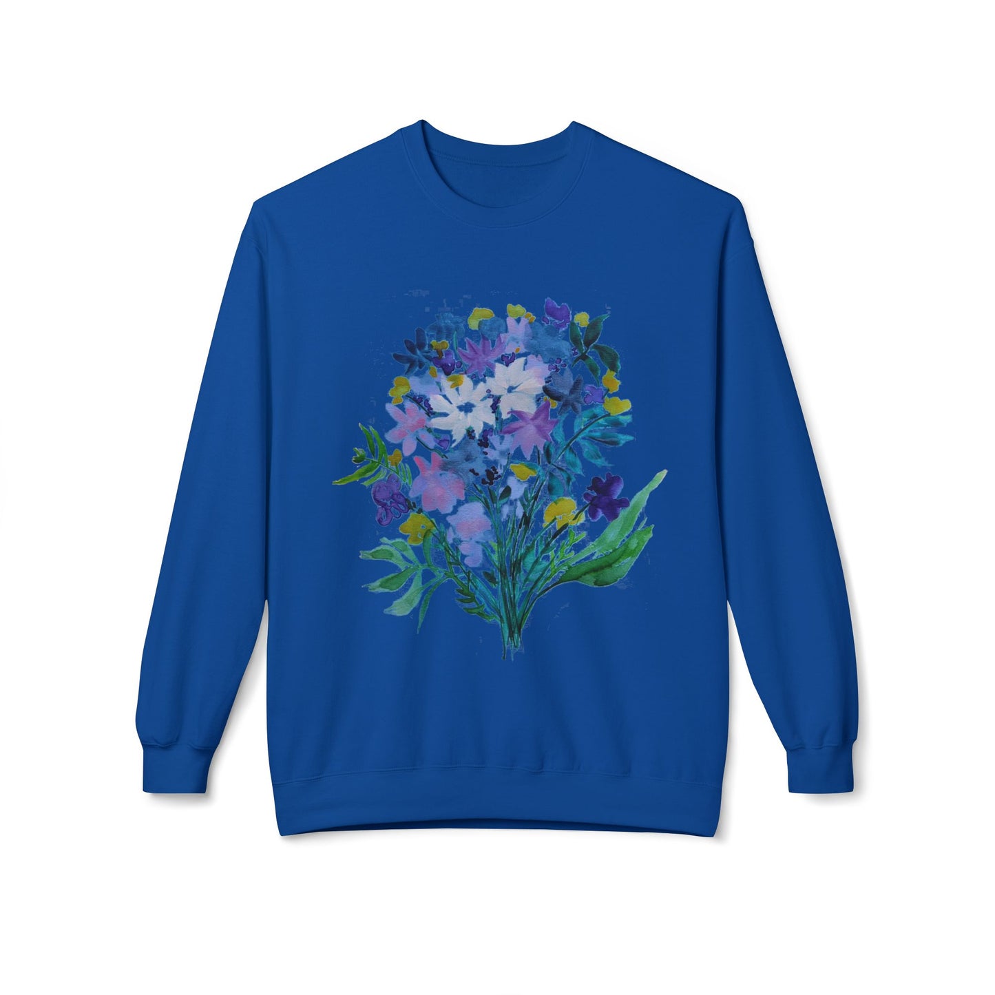 Crewneck Sweatshirt - Cozy Midweight Fleece for Spring