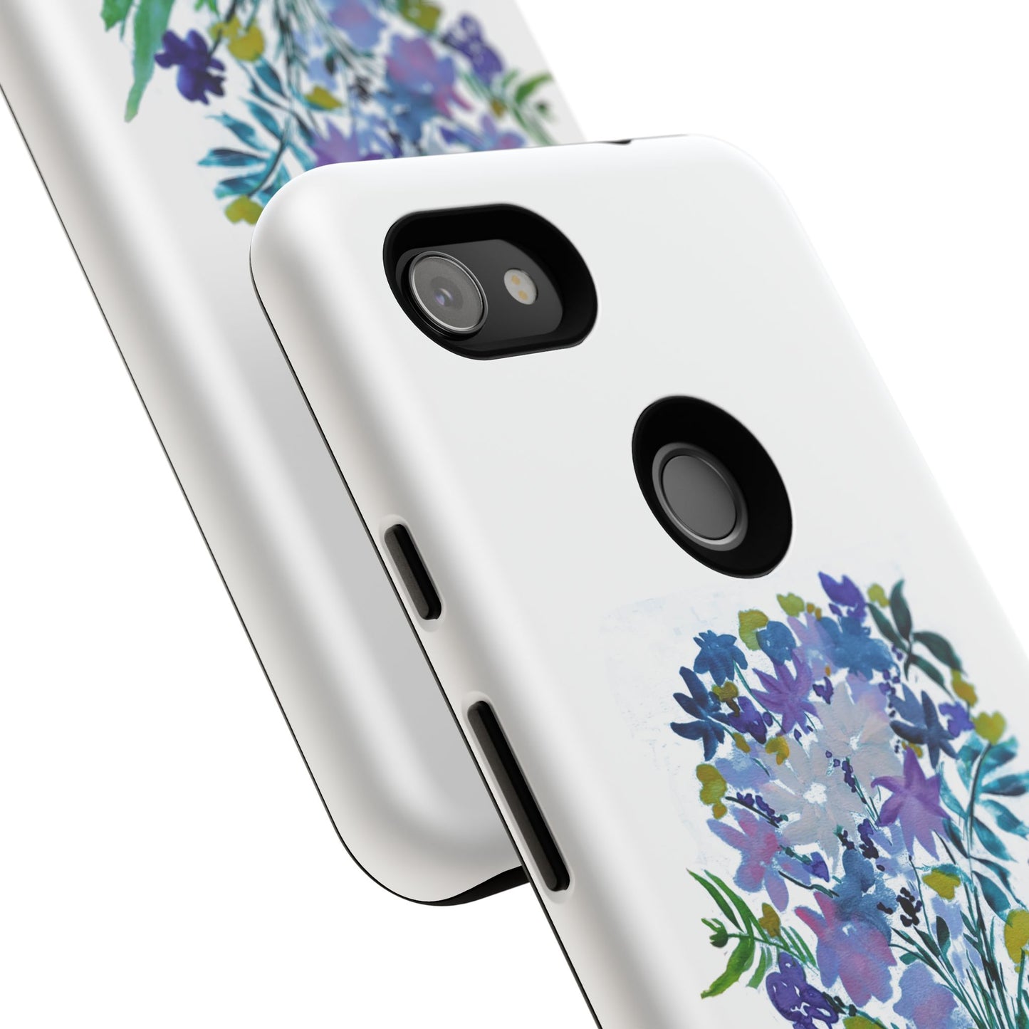 Floral Tough Case for Phone - Vibrant Watercolor Design