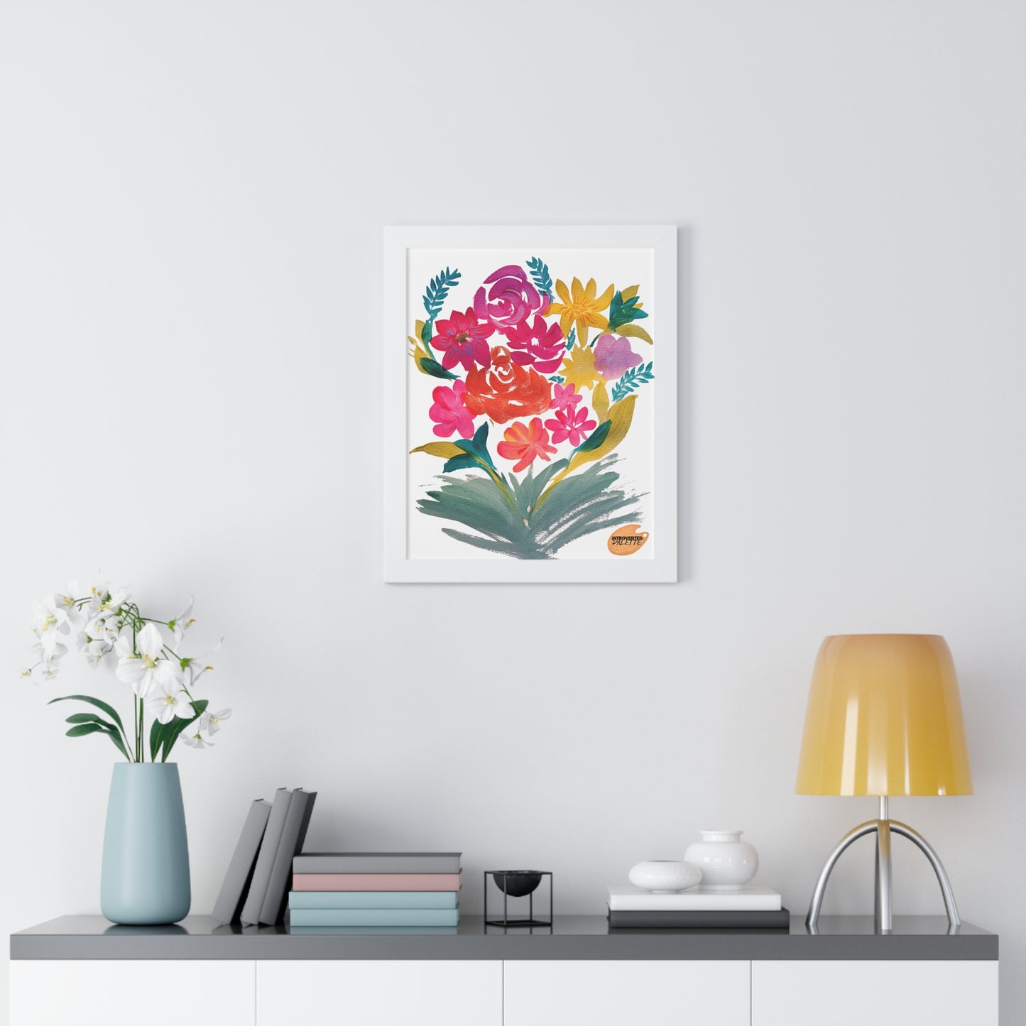 Framed Vertical Poster