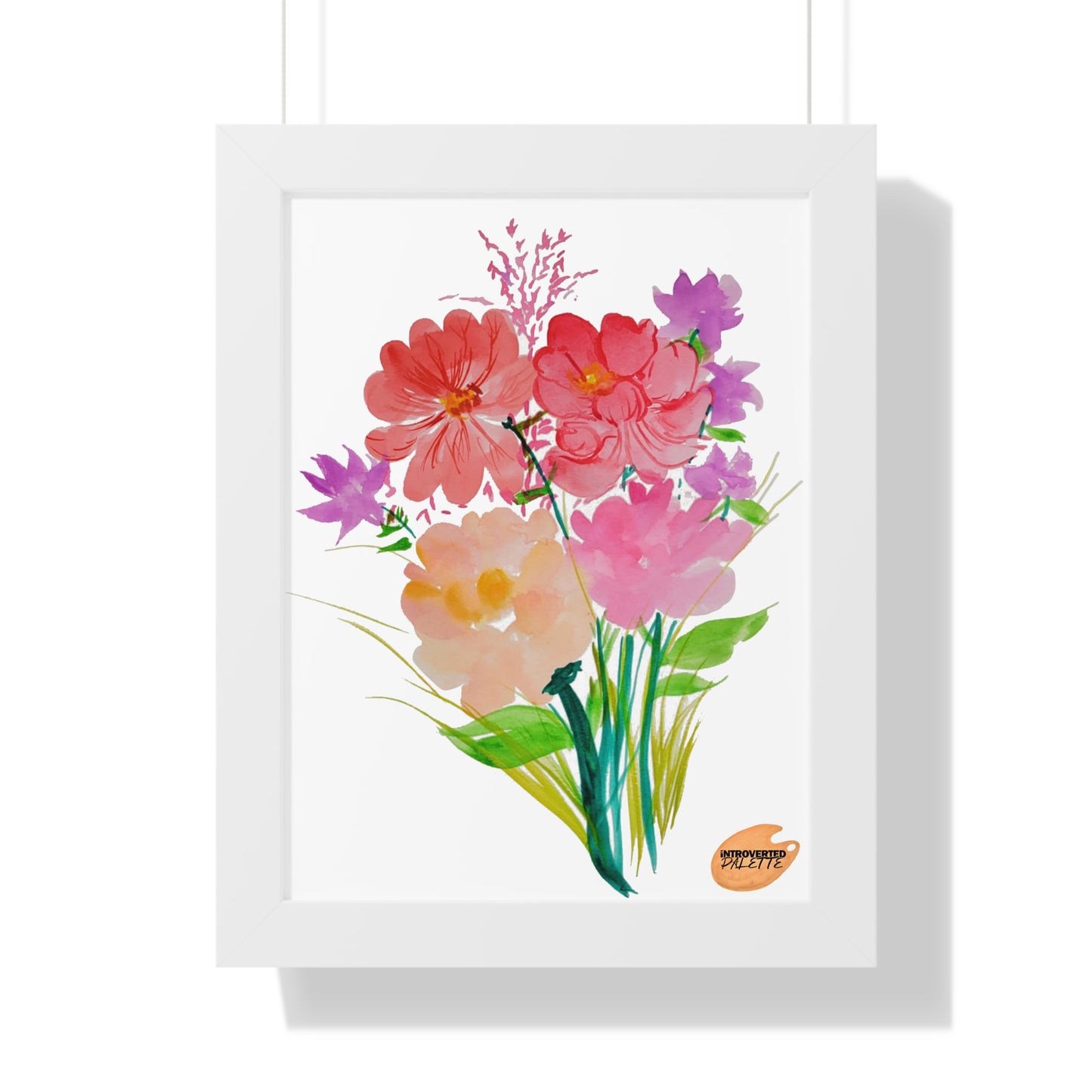 Framed Vertical Poster