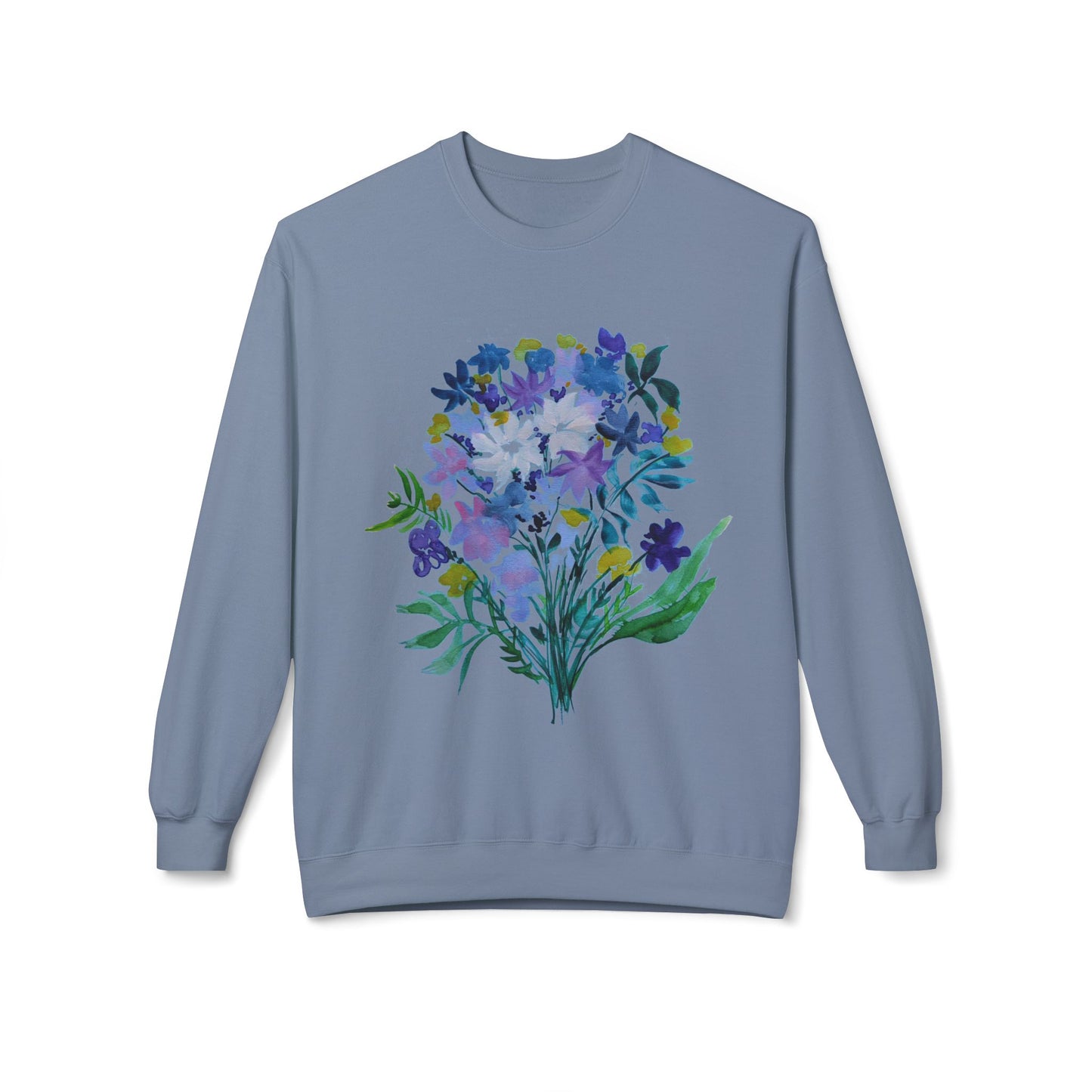 Crewneck Sweatshirt - Cozy Midweight Fleece for Spring