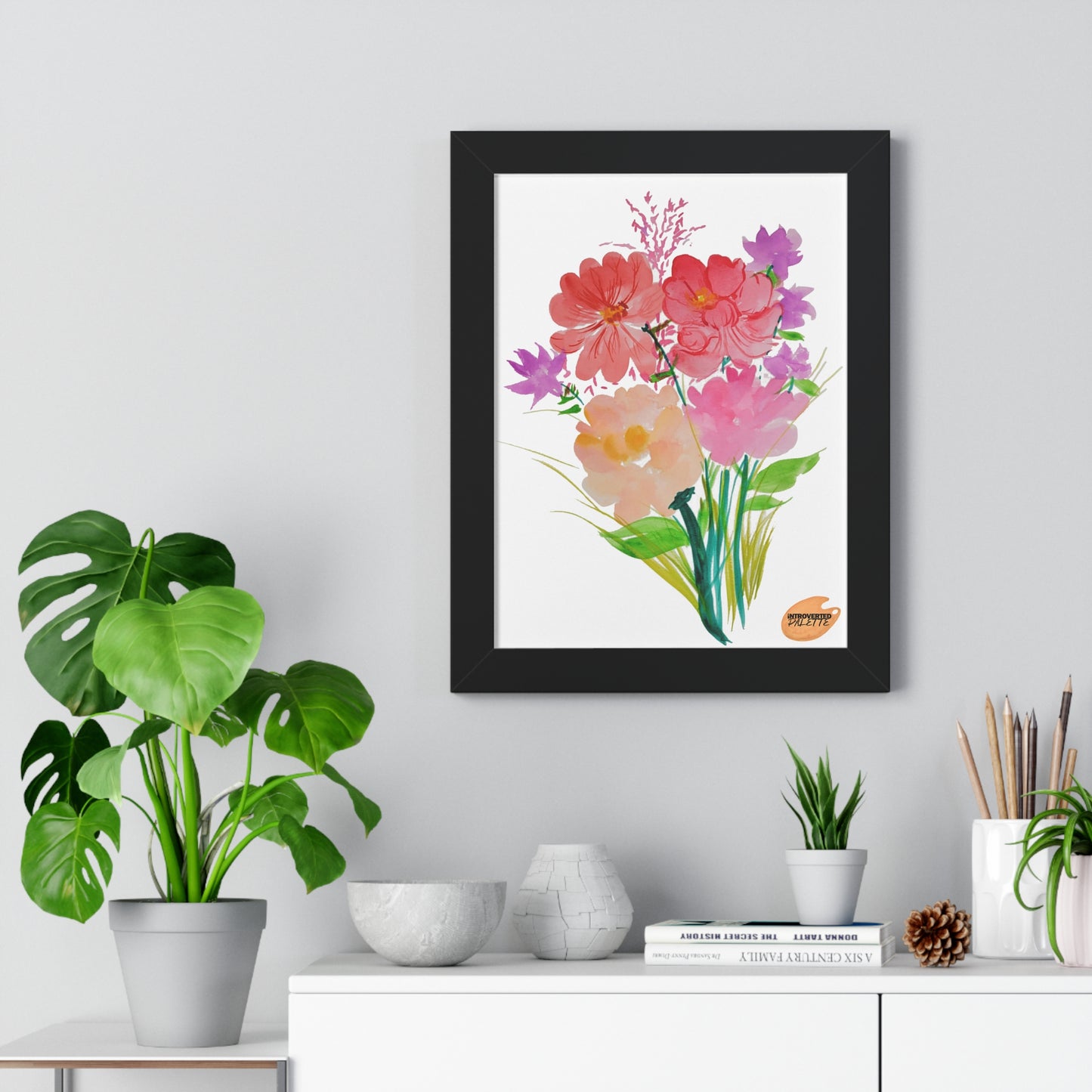 Framed Vertical Poster