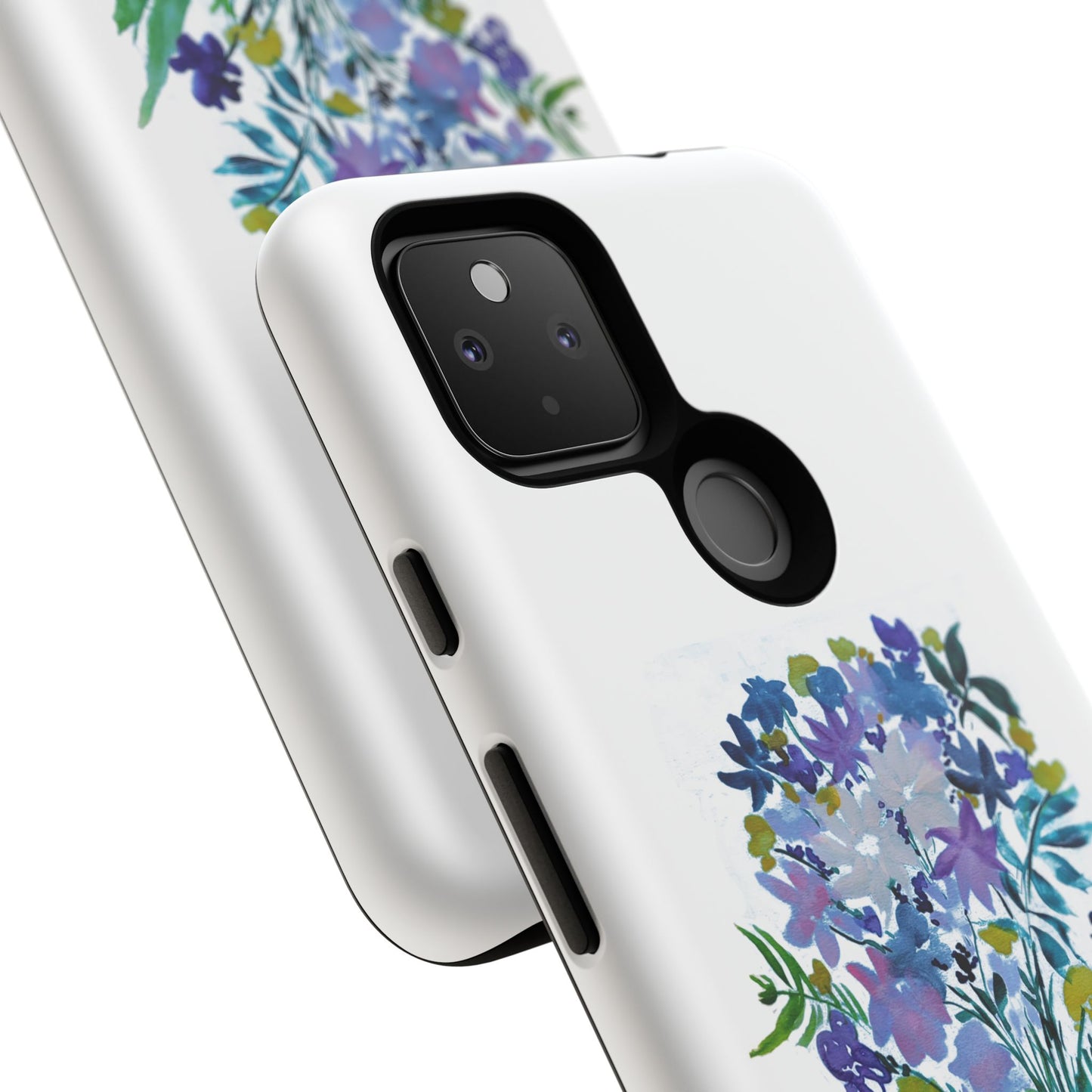 Floral Tough Case for Phone - Vibrant Watercolor Design