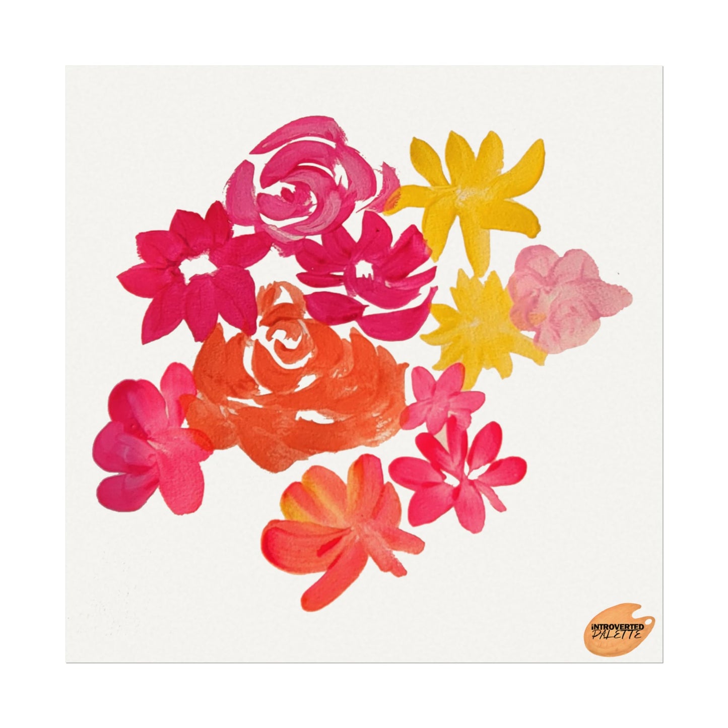 Floral Watercolor Art Print