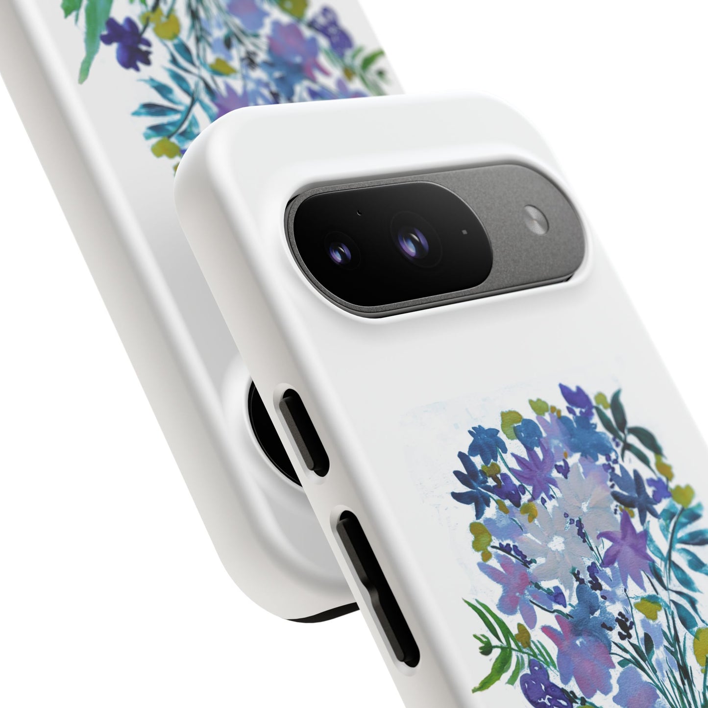 Floral Tough Case for Phone - Vibrant Watercolor Design