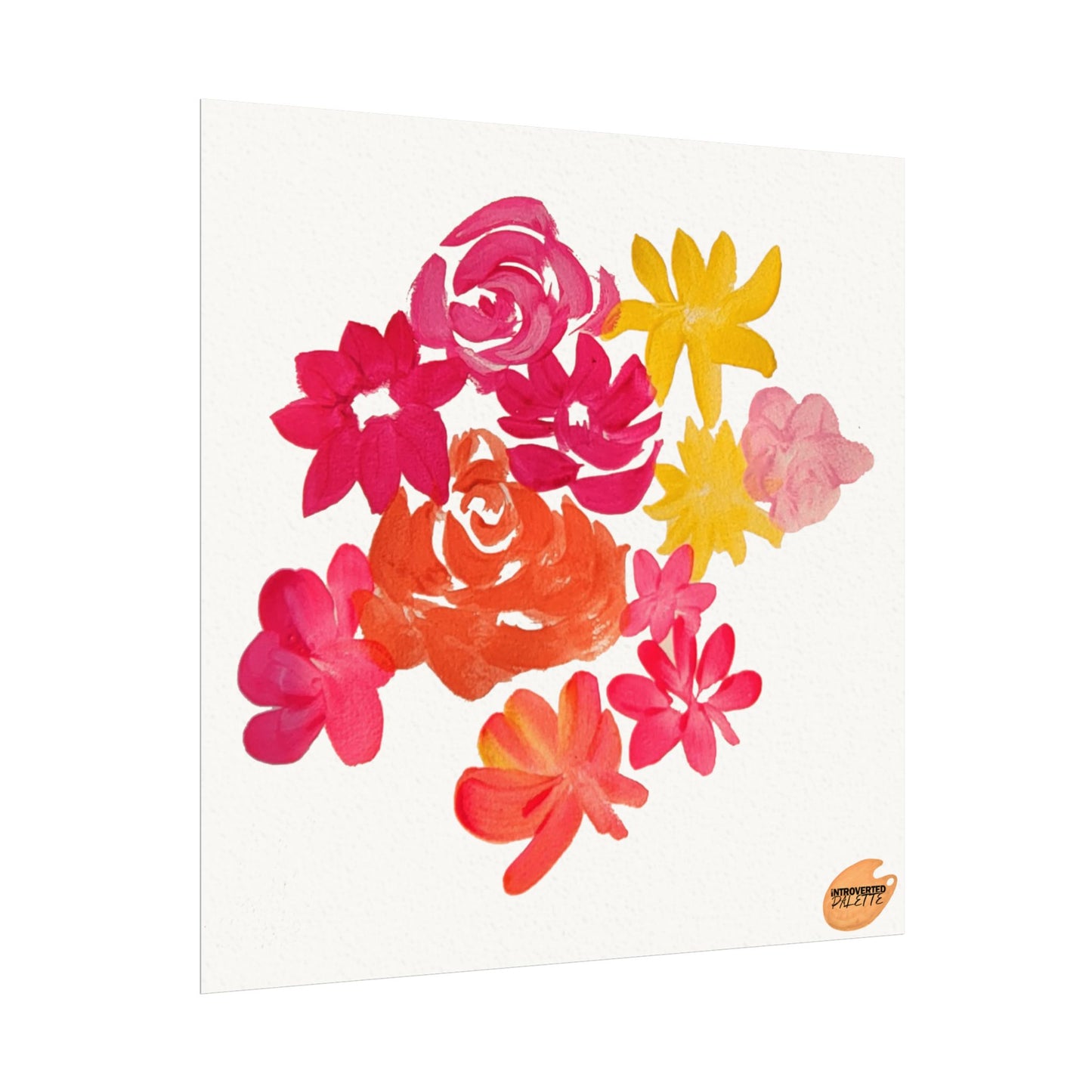 Floral Watercolor Art Print