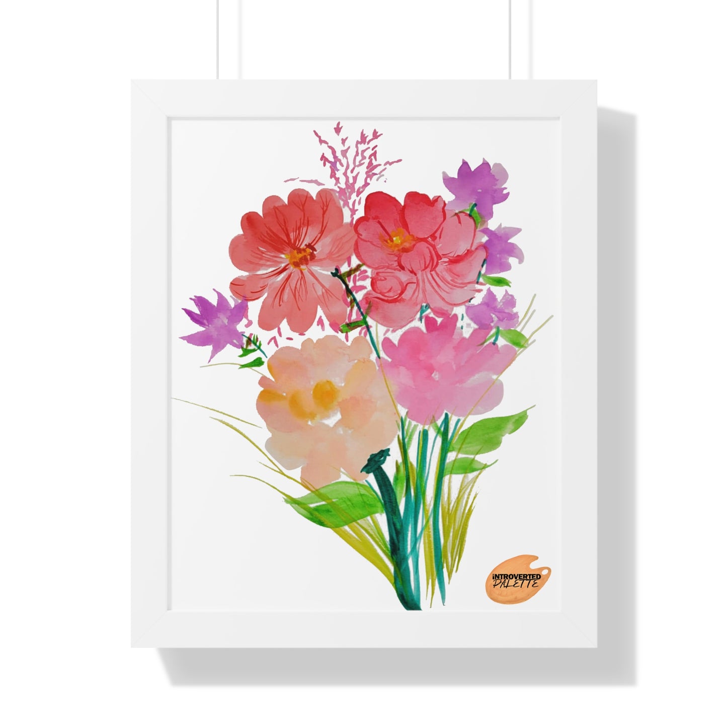 Framed Vertical Poster