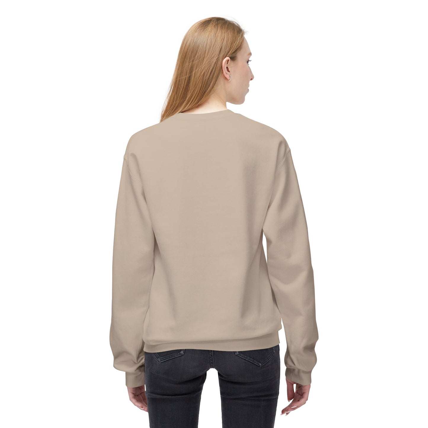 Crewneck Sweatshirt - Cozy Midweight Fleece for Spring