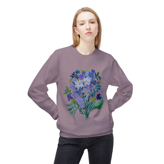 Crewneck Sweatshirt - Cozy Midweight Fleece for Spring