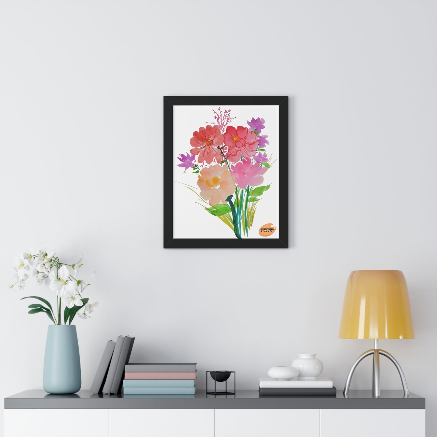 Framed Vertical Poster