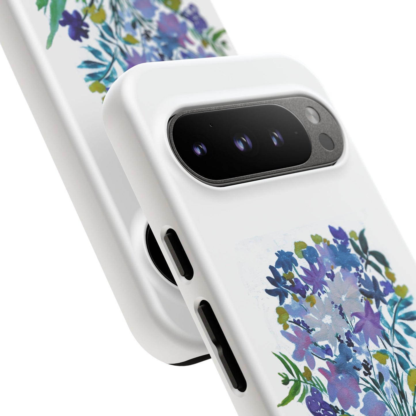 Floral Tough Case for Phone - Vibrant Watercolor Design