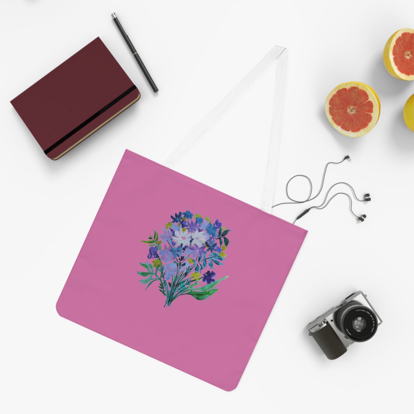 White Shoulder Tote Bag