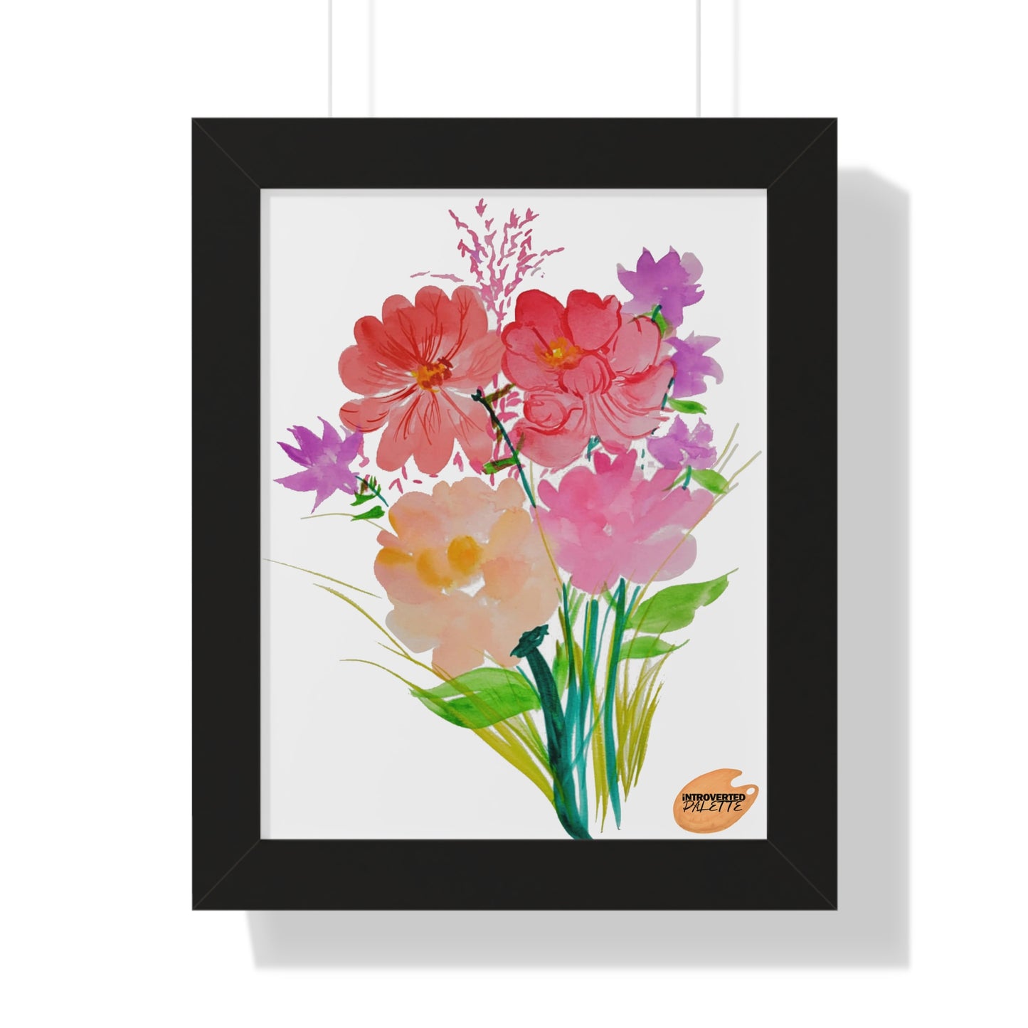 Framed Vertical Poster