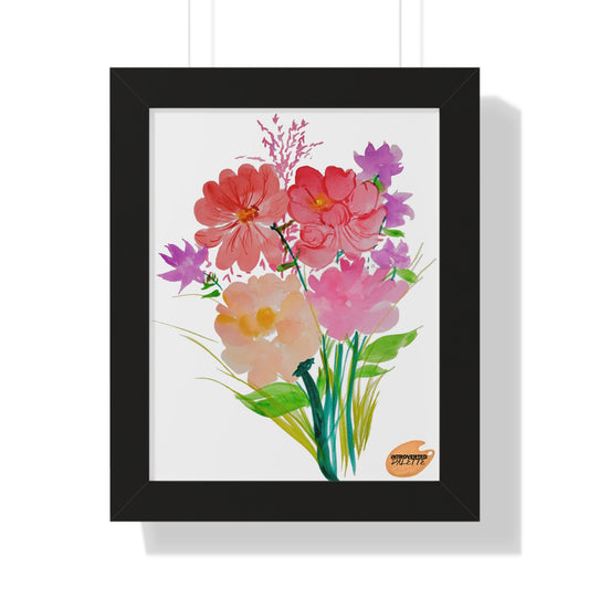 Framed Vertical Poster