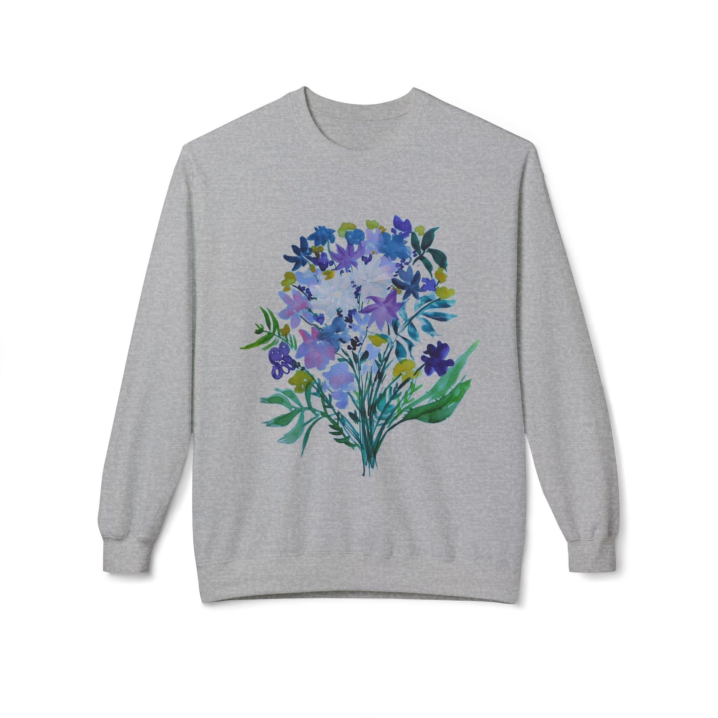 Crewneck Sweatshirt - Cozy Midweight Fleece for Spring
