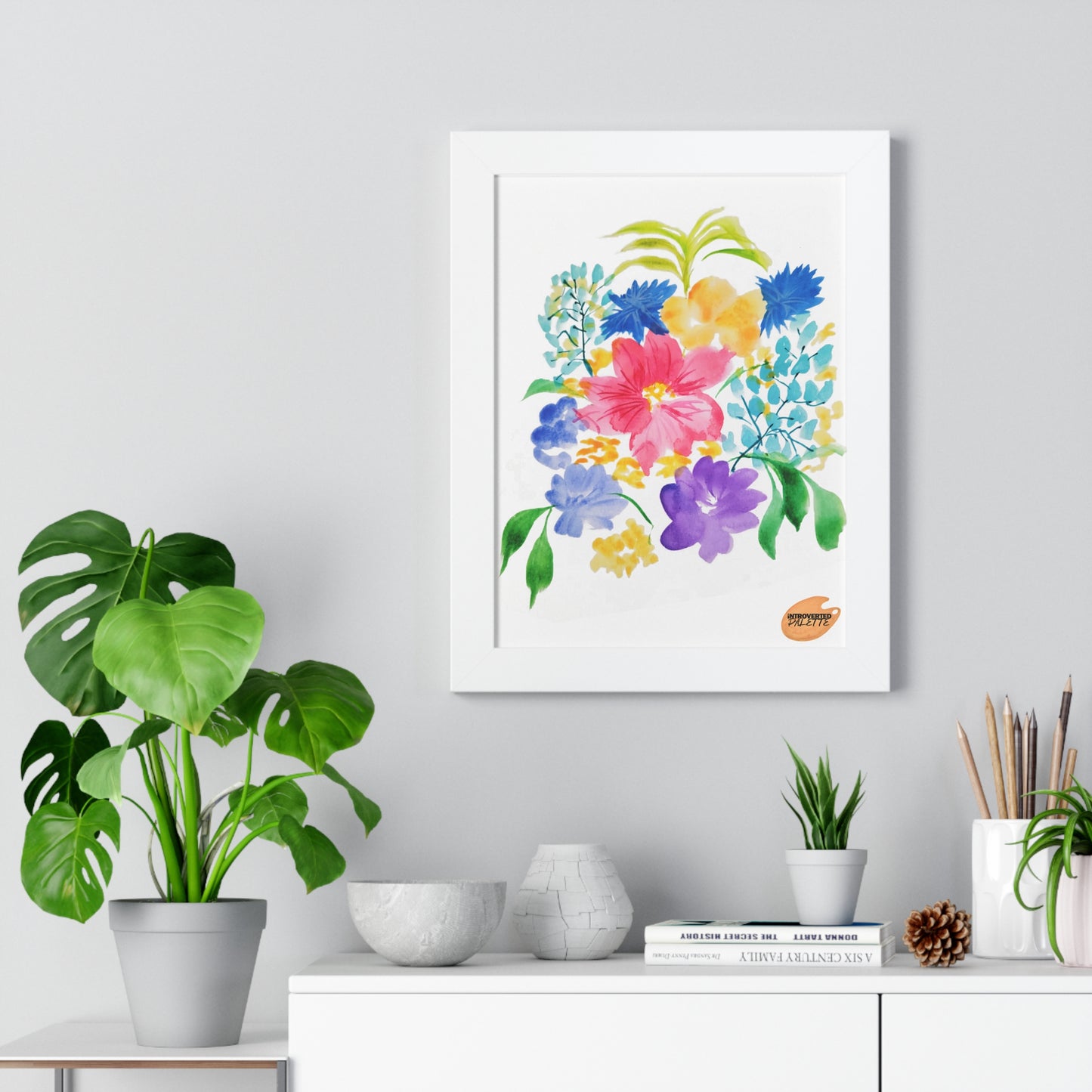 Framed Vertical Poster