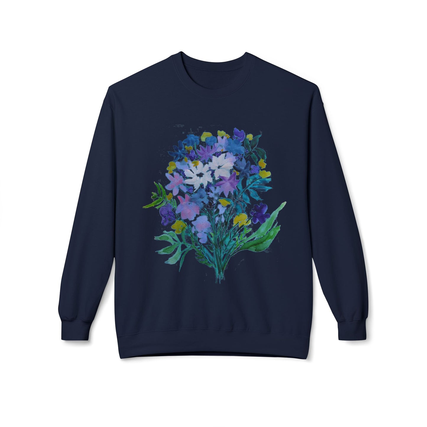 Crewneck Sweatshirt - Cozy Midweight Fleece for Spring