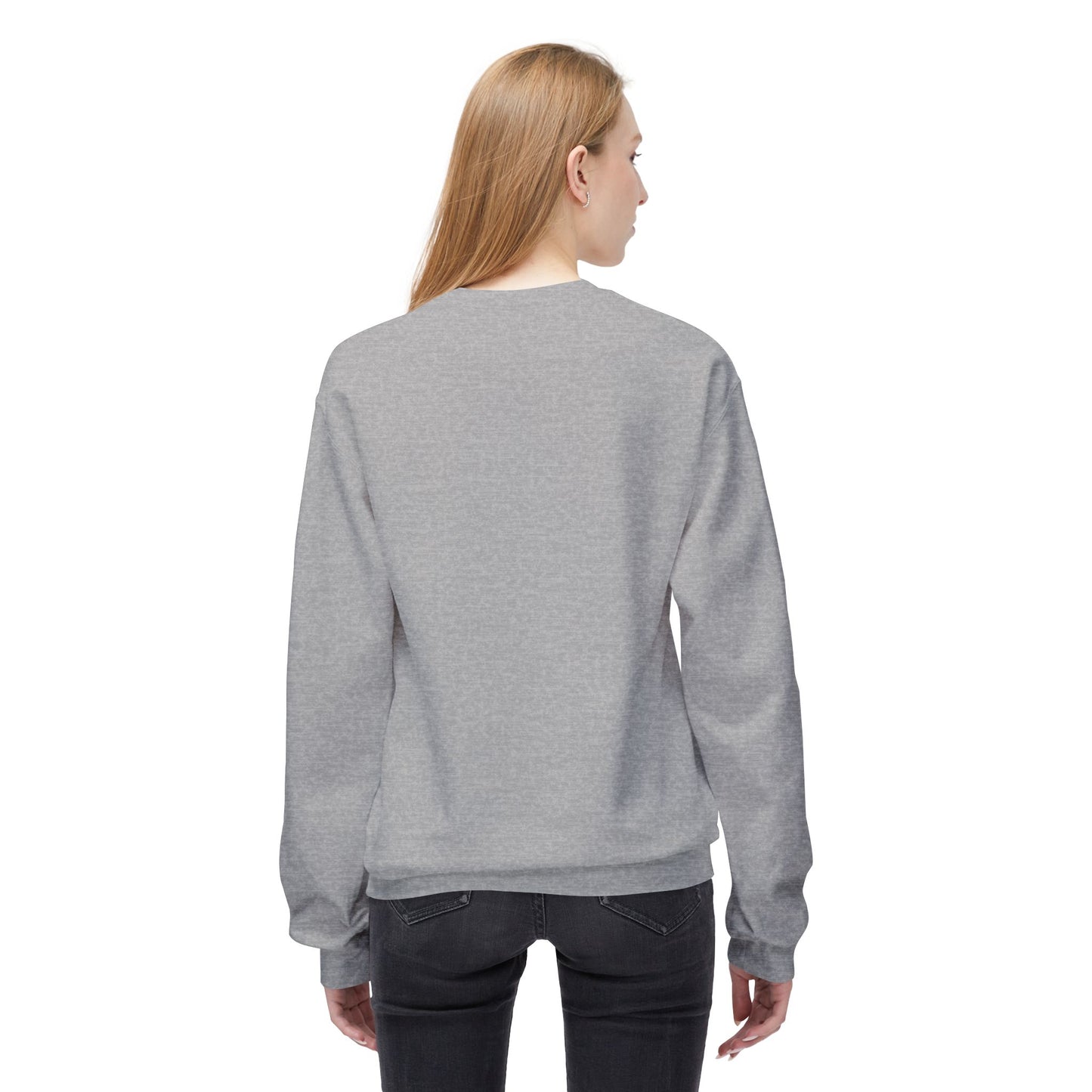 Crewneck Sweatshirt - Cozy Midweight Fleece for Spring
