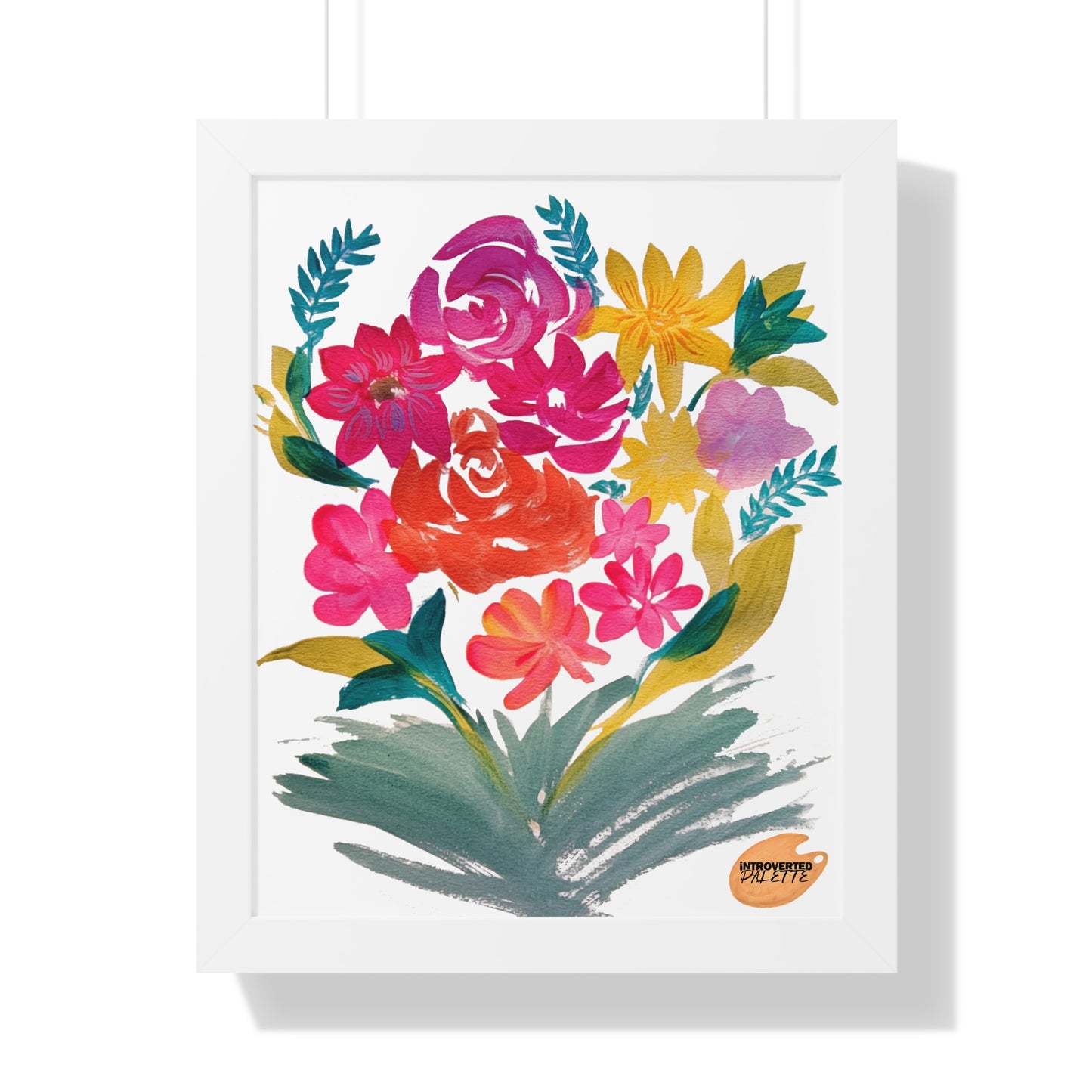 Framed Vertical Poster