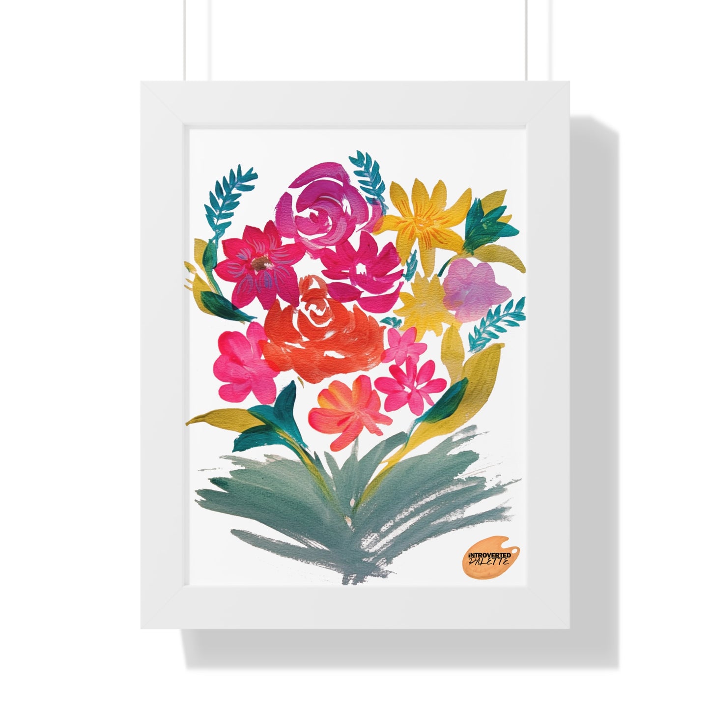 Framed Vertical Poster