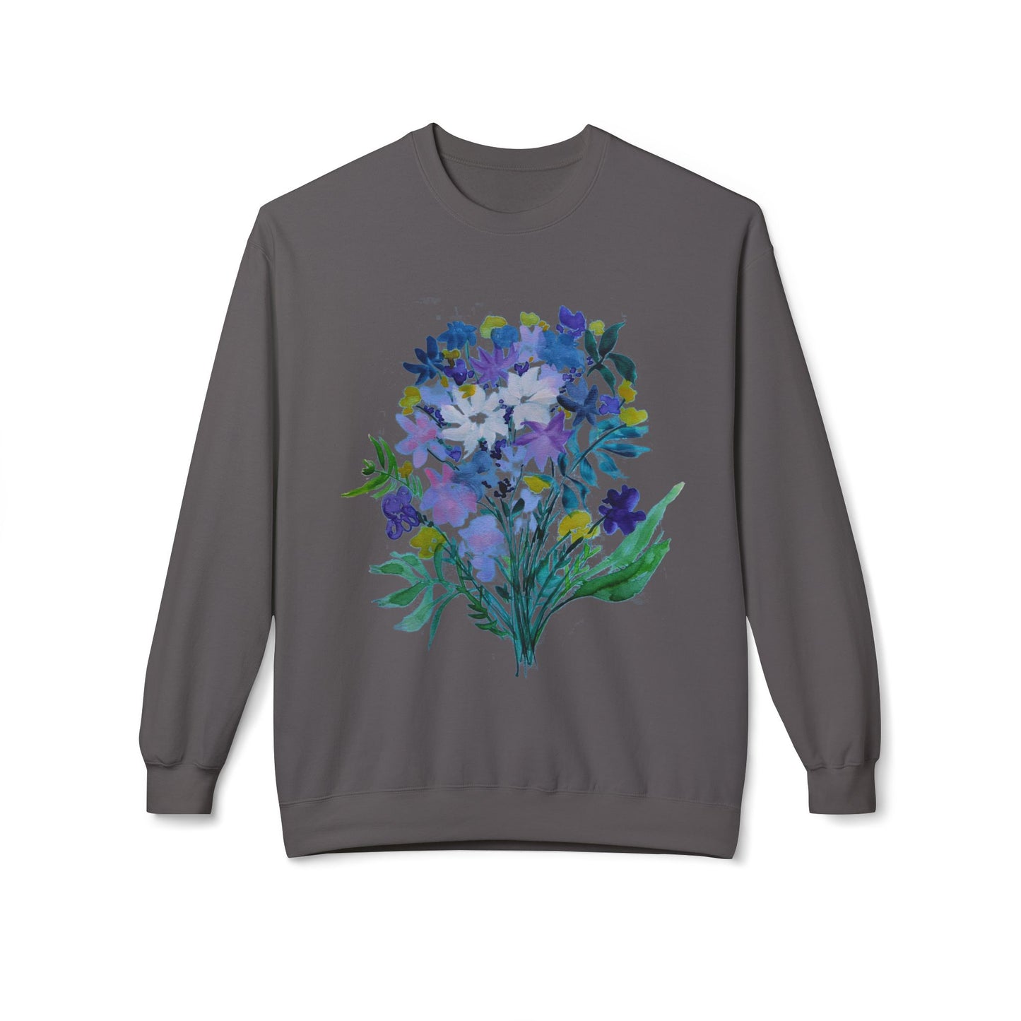 Crewneck Sweatshirt - Cozy Midweight Fleece for Spring