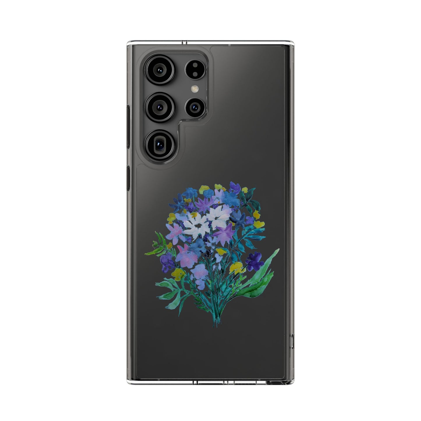 Transparent Phone Case for iPhone and Samsung Galaxy