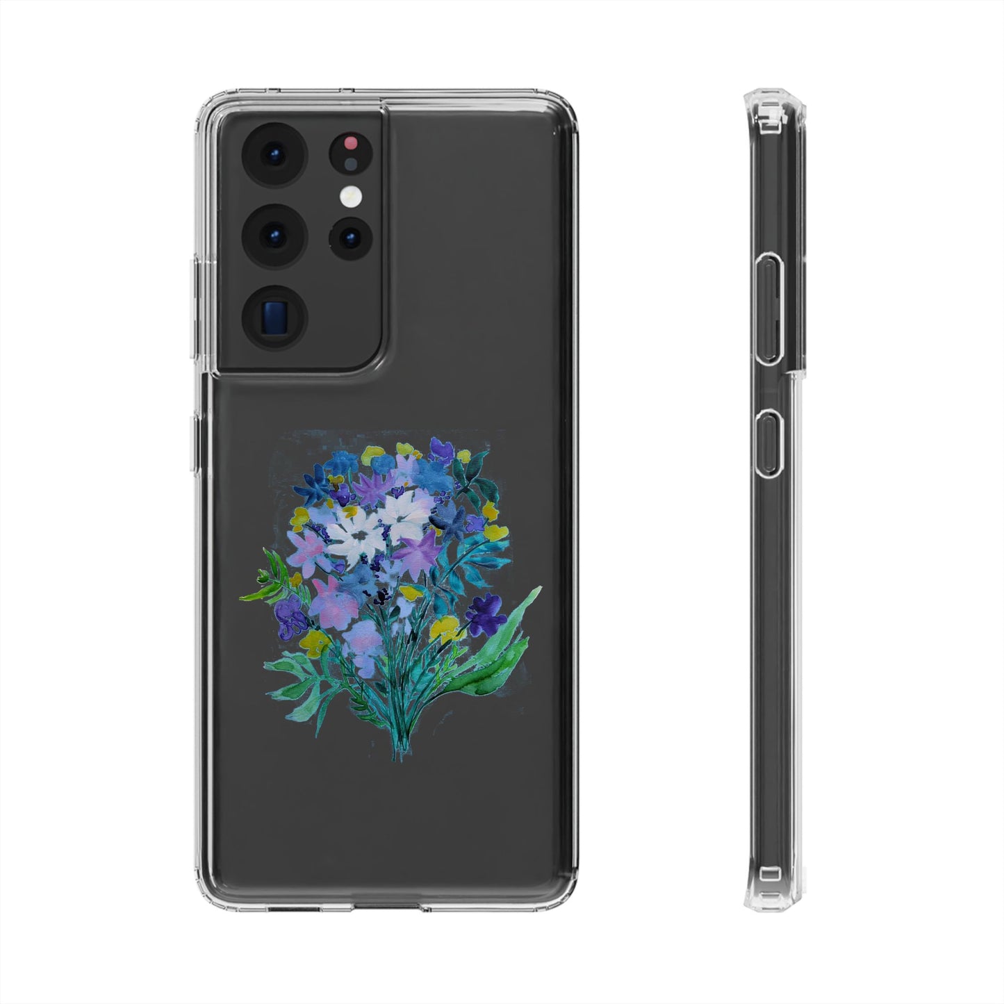 Transparent Phone Case for iPhone and Samsung Galaxy