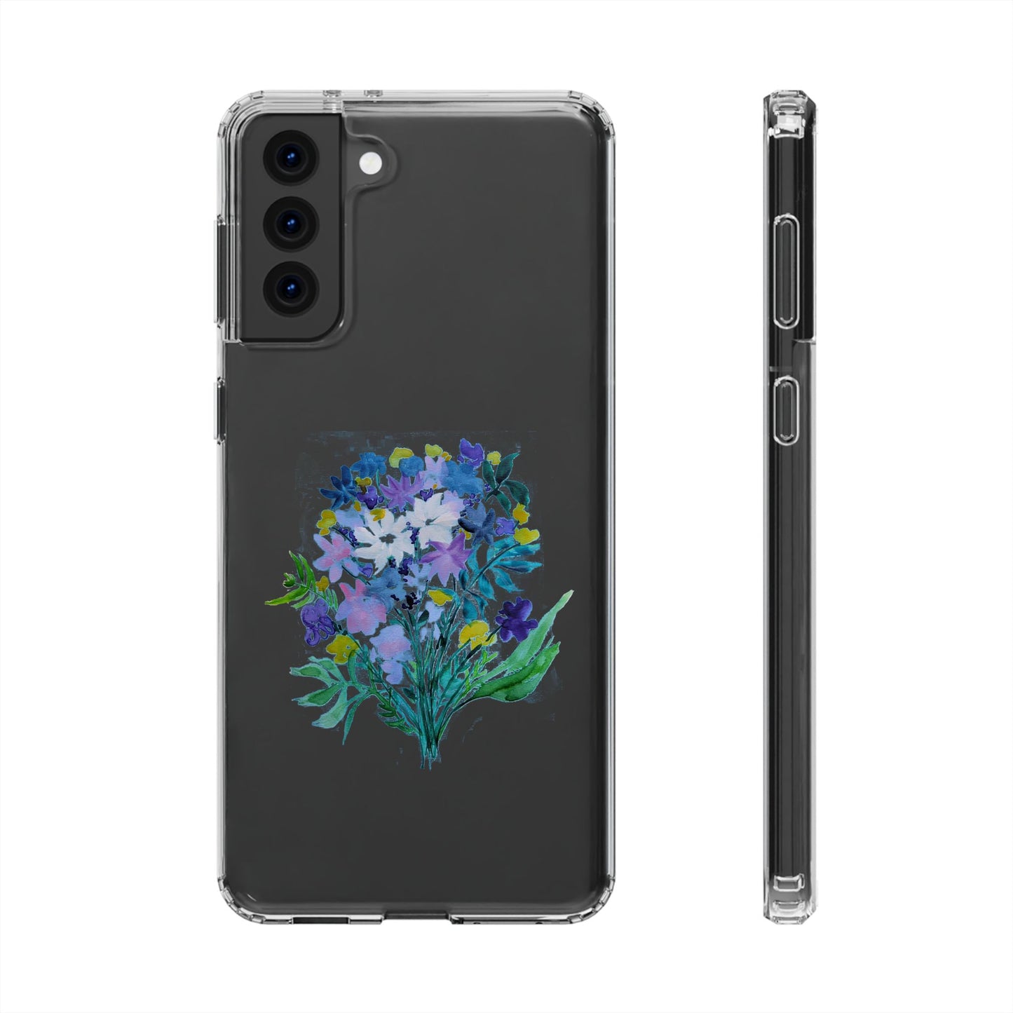 Transparent Phone Case for iPhone and Samsung Galaxy