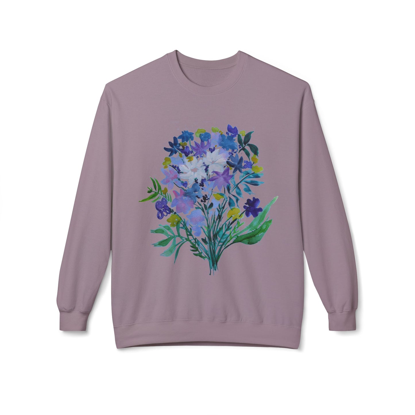 Crewneck Sweatshirt - Cozy Midweight Fleece for Spring