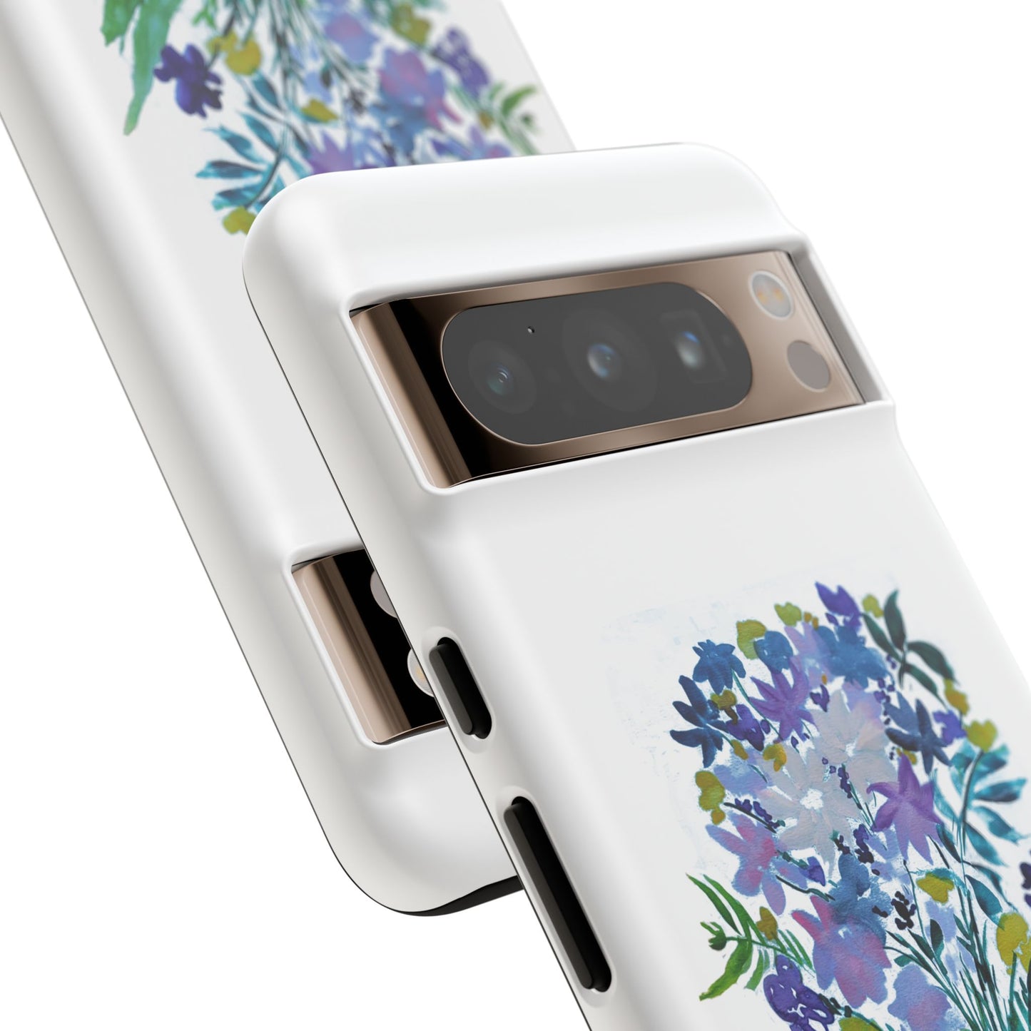 Floral Tough Case for Phone - Vibrant Watercolor Design