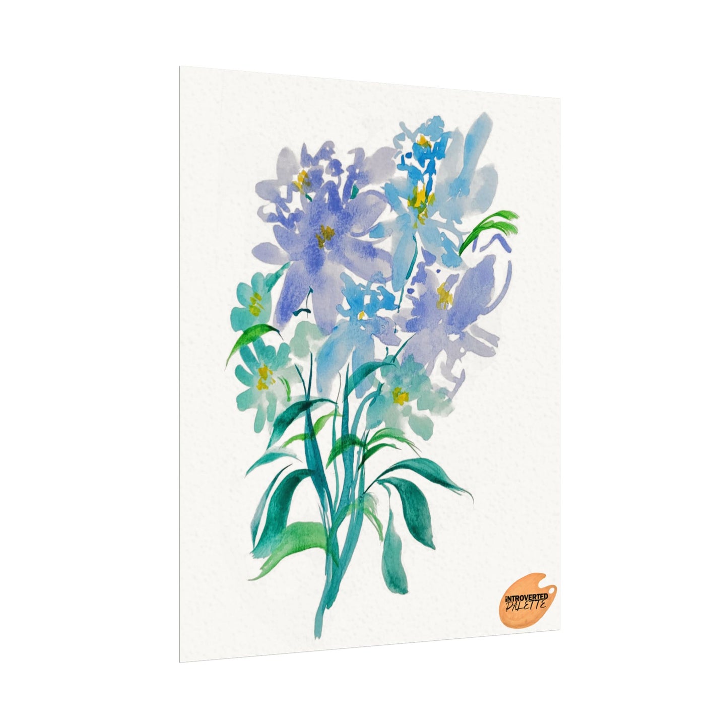 Floral Watercolor Art Print