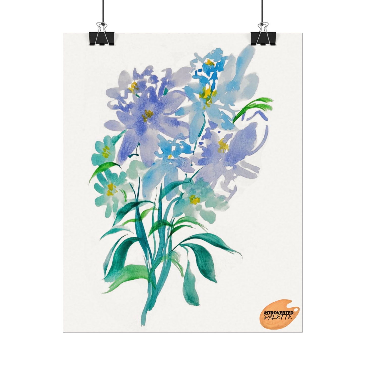 Floral Watercolor Art Print