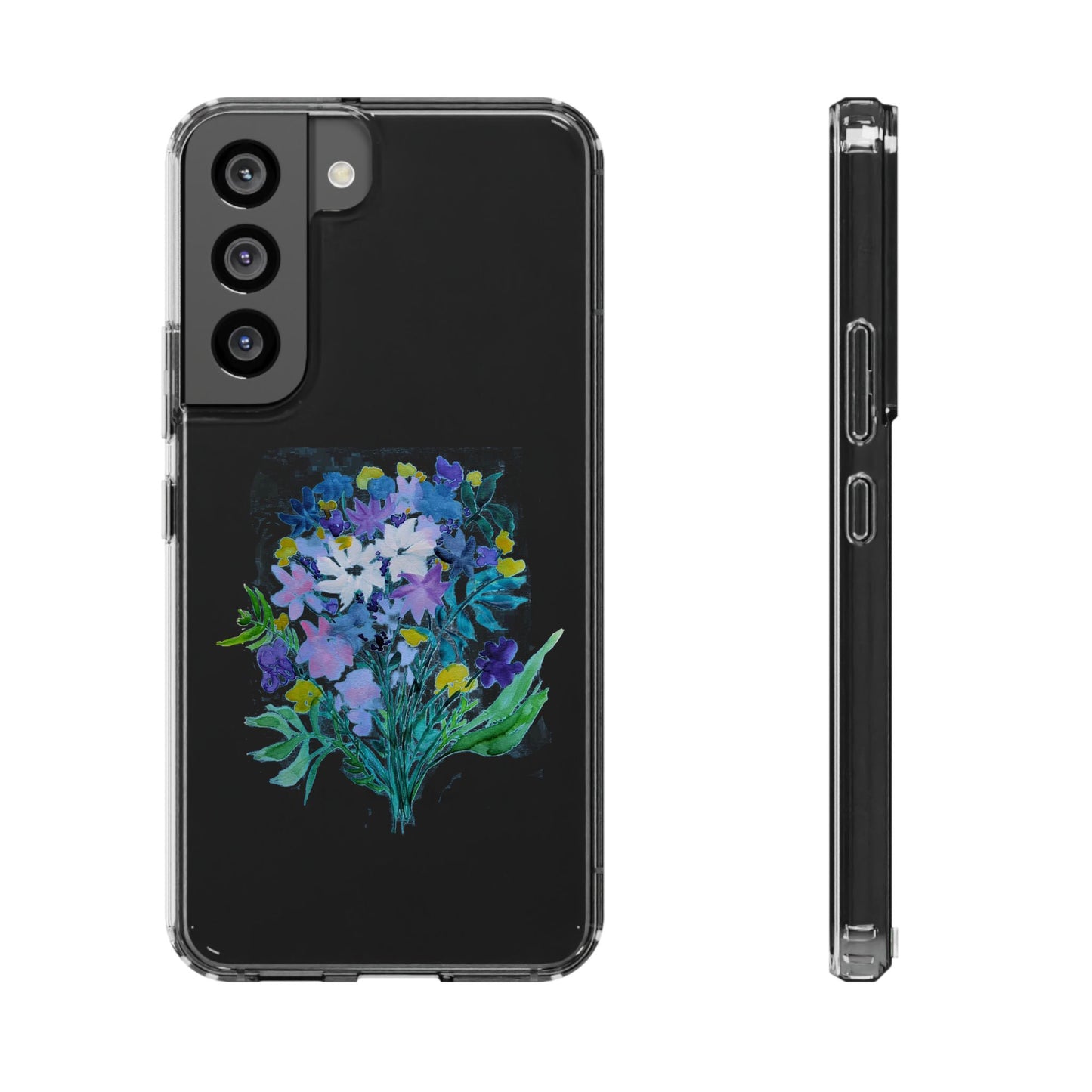 Transparent Phone Case for iPhone and Samsung Galaxy