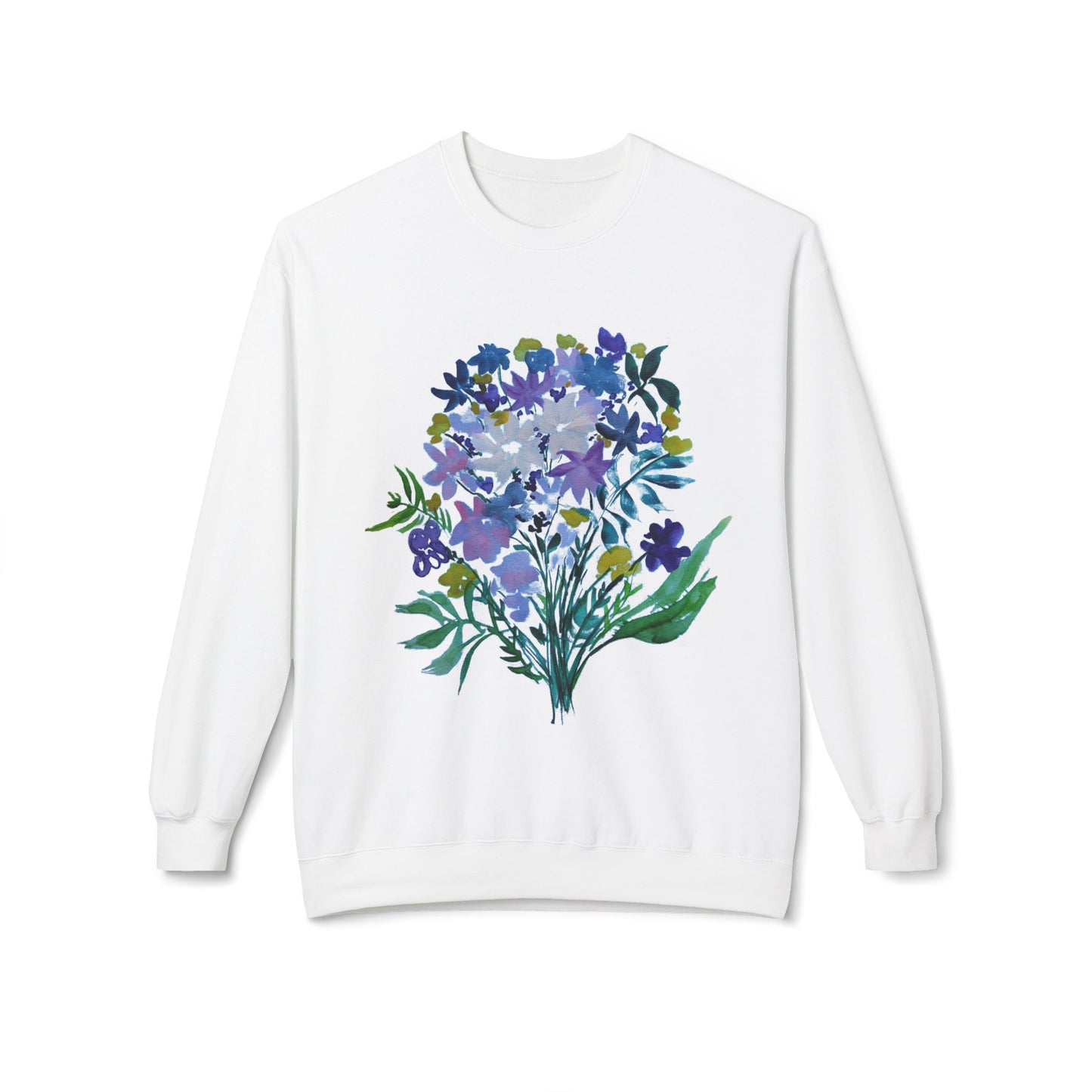 Crewneck Sweatshirt - Cozy Midweight Fleece for Spring