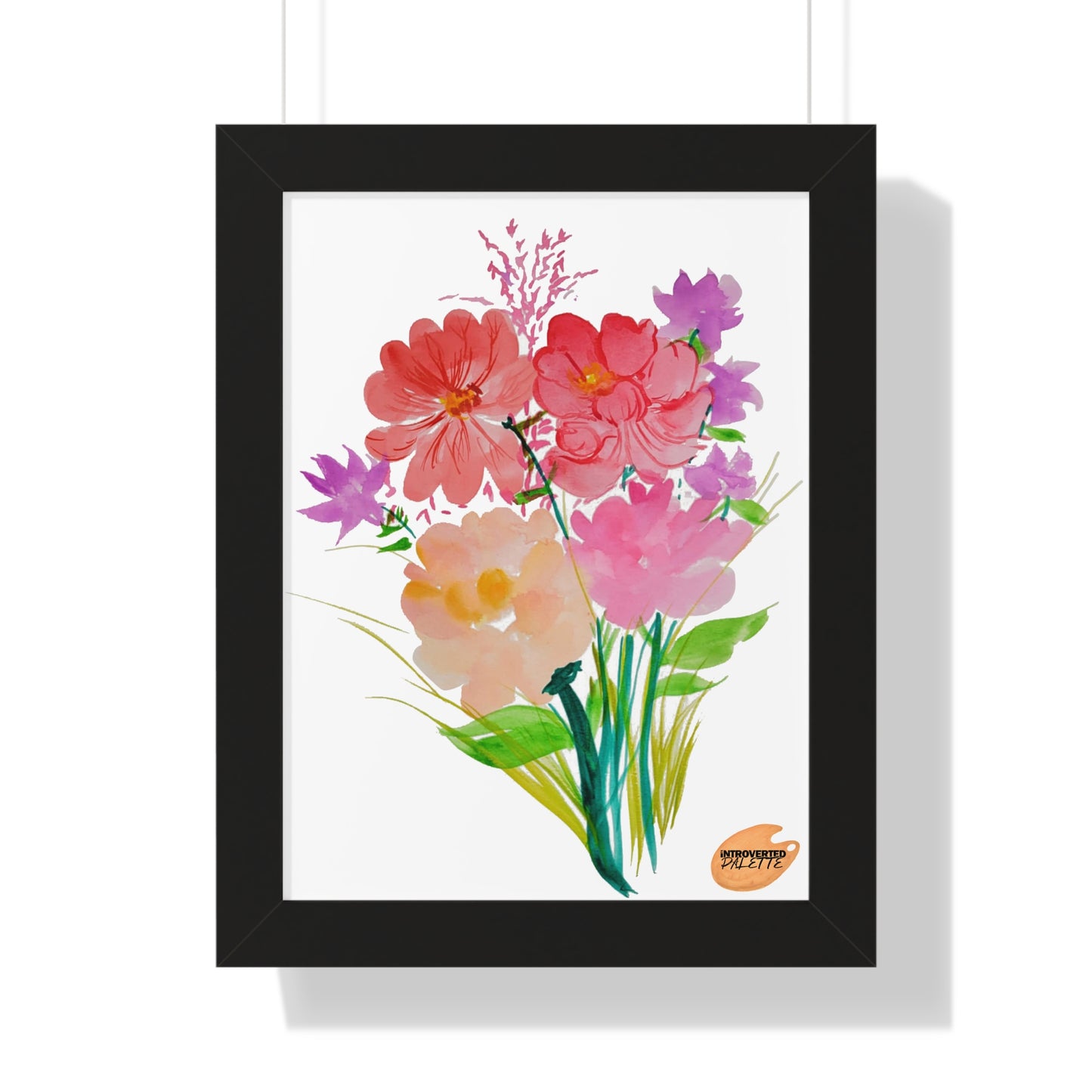 Framed Vertical Poster