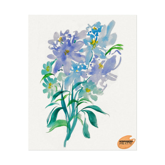Floral Watercolor Art Print